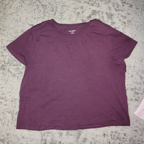 Bundle Of 3 Old Navy Bestee Cropped T-Shirts - Picture 4 of 14